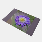 Paillasson fleur de violet bleu (Incliné)
