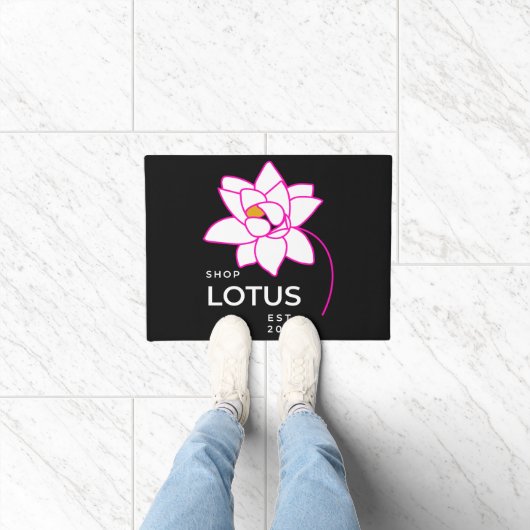 Paillasson Fleur LOTUS (Intérieur)