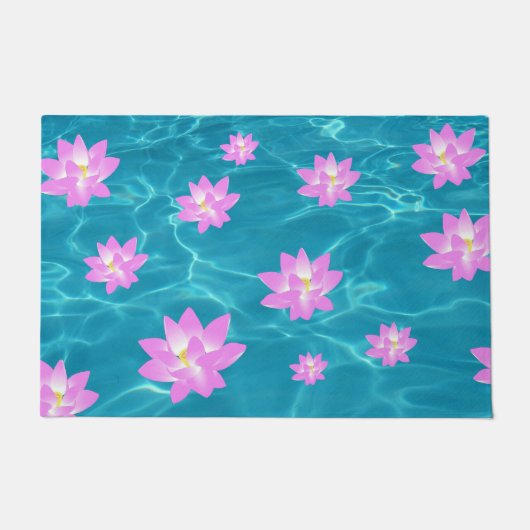 Paillasson Fleur Lotus (Devant)
