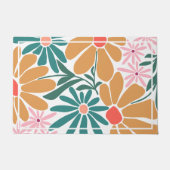 Paillasson Fleur Retro Boho (Devant)