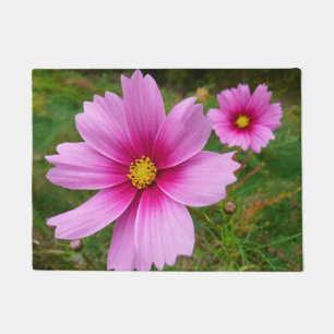 Paillasson Fleurs de Cosmos Rose Fleur Sauvage