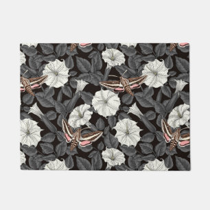 Paillasson Fleurs de lune et sphinx Moths 2