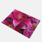 Paillasson Fleurs de lys stargazers roses (Incliné)