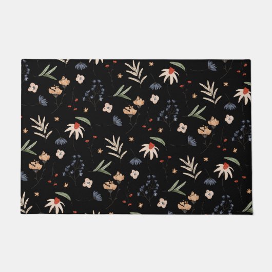 Paillasson Fleurs d'eau simples 1 (Devant)