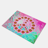 Paillasson Fleurs des signes de paix (Incliné)