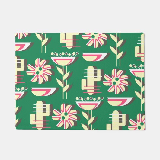 Paillasson Fleurs et cactus (Devant)