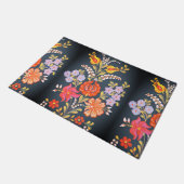 Paillasson fleurs hongroises - couleurs vives (Incliné)