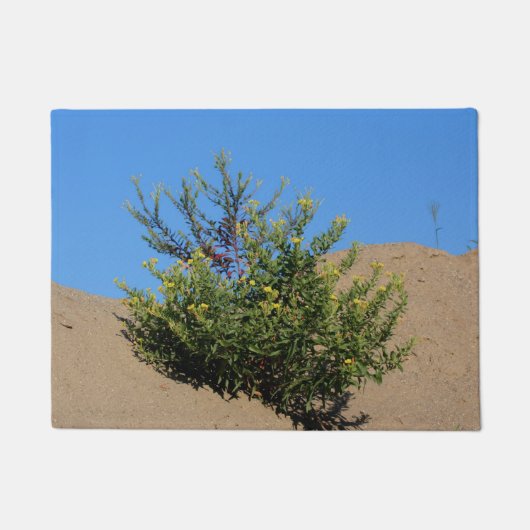 Paillasson Fleurs sauvages Jaunes En Flore De Sable (Devant)