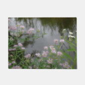Paillasson Fleurs sauvages roses près de l'eau Nature (Devant)
