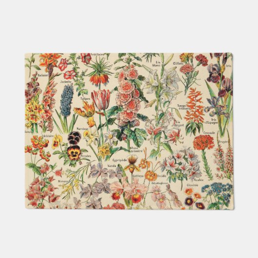 Paillasson Fleurs Vintages (Devant)