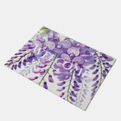 Paillasson Fleurs violettes de la Wisteria Nature Florale (Incliné)