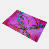 Paillasson Flit de libellule rose électrique (Incliné)