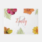 Paillasson Floral d'Aloha hawaïen (Devant)