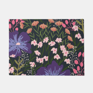 Paillasson Floral Et Glamour Motif Sans Seamless Couleur Natu