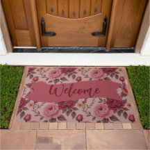 Floral rose Rose Et Bourgogne