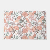 Paillasson Flore inspirée par la nature : Motif de fleurs de  (Devant)