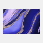 Paillasson Flux Lapis bleu et lavande (Devant)