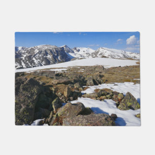 Paillasson Fonte de neige dans les montagnes Rocheuses