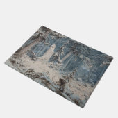 Paillasson Forêt de neige (par Andreas Achenbach) (Incliné)