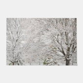 Paillasson Forêt hivernale neige (Devant)