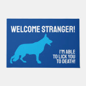 Paillasson Format berger allemand (Devant)