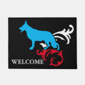 Paillasson Format berger allemand (Devant)