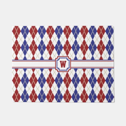 Paillasson Format de Jacquard Americana (Devant)