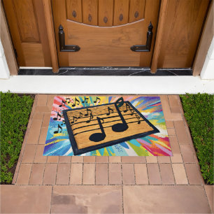 Paillasson Format de notes musicales