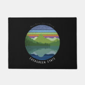 Paillasson Format de port d'état à feuillage persistant (Devant)