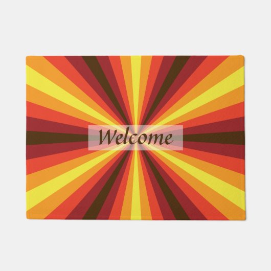 Paillasson Format d'illusion d'automne (Devant)