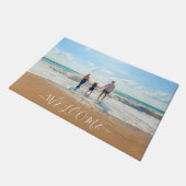 Paillasson Format photo personnalisé Votre propre design Text (Incliné)