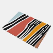 Paillasson Formes abstraites colorées avec design d'impressio (Incliné)