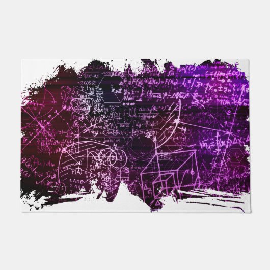 Paillasson Formules dans l'espace mathématique (Devant)