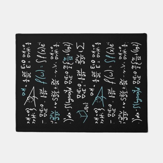 Paillasson Formules mathématiques mathématiques physique prof (Devant)