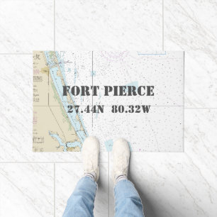 Paillasson Fort Pierce FL Latitude Longitude Bateau nautique