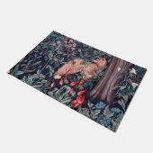 Paillasson Fox dans la forêt, William Morris (Incliné)