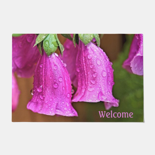 Paillasson Foxglove Twins Welcome Mat (Devant)