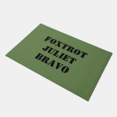 PAILLASSON FOXTROT JULIET BRAVO (Incliné)