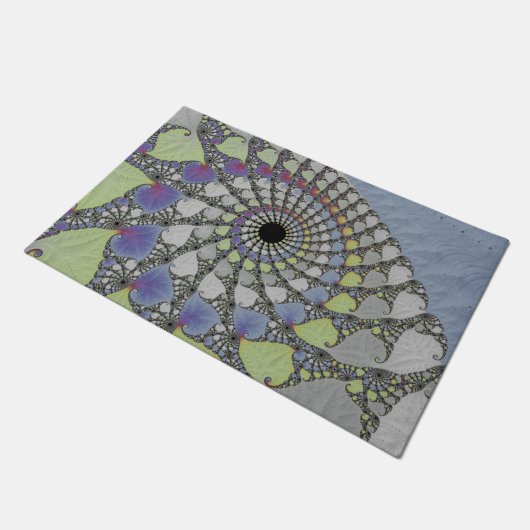 Paillasson  Fractale texture feuille (Incliné)