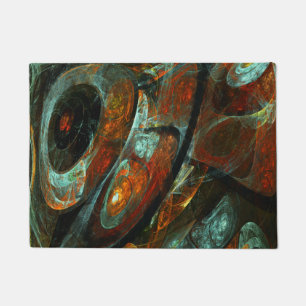 Paillasson Fractionner l'art Abstrait