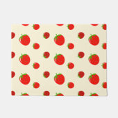 Paillasson Fraise rouge rose (Devant)