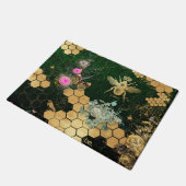 Paillasson française chic, victorienne, abeille, florale, feu (Incliné)