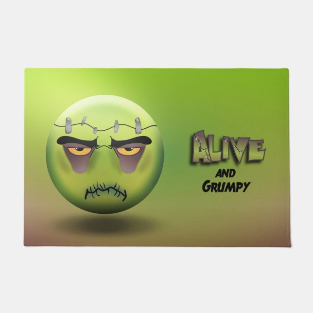 Paillasson Frankenmoji Deurmat (Voorkant)