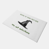 Paillasson Frappez à vos propres risques (Incliné)