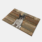 Paillasson French Doormat, Dog Decor, French Bulldog (Incliné)