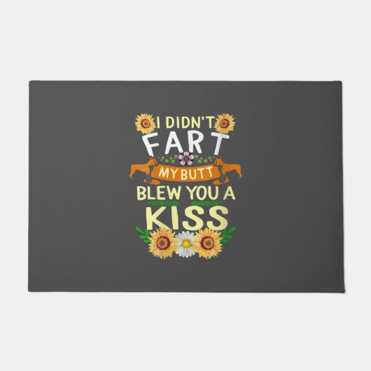 Paillasson Frenchie n'a pas pété, mais baiser maman Mama (Devant)