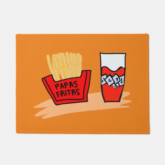 Paillasson frites (Devant)