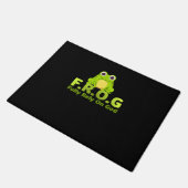 Paillasson FROG funny definition fully rely on god (Incliné)