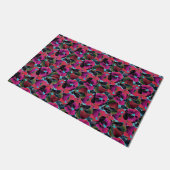 Paillasson Fuchsia floral (Incliné)
