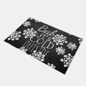 Paillasson Fun Cute Baby Son Froid Dehors Chalkboard (Incliné)